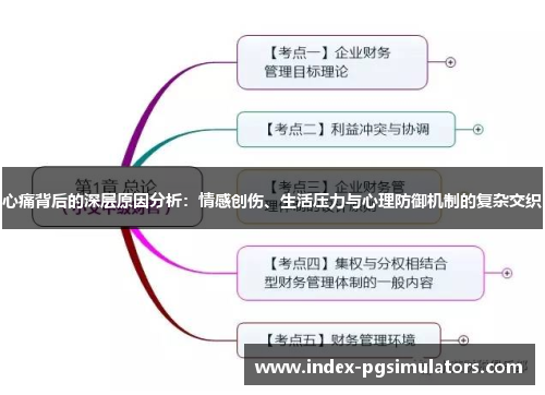 心痛背后的深层原因分析：情感创伤、生活压力与心理防御机制的复杂交织